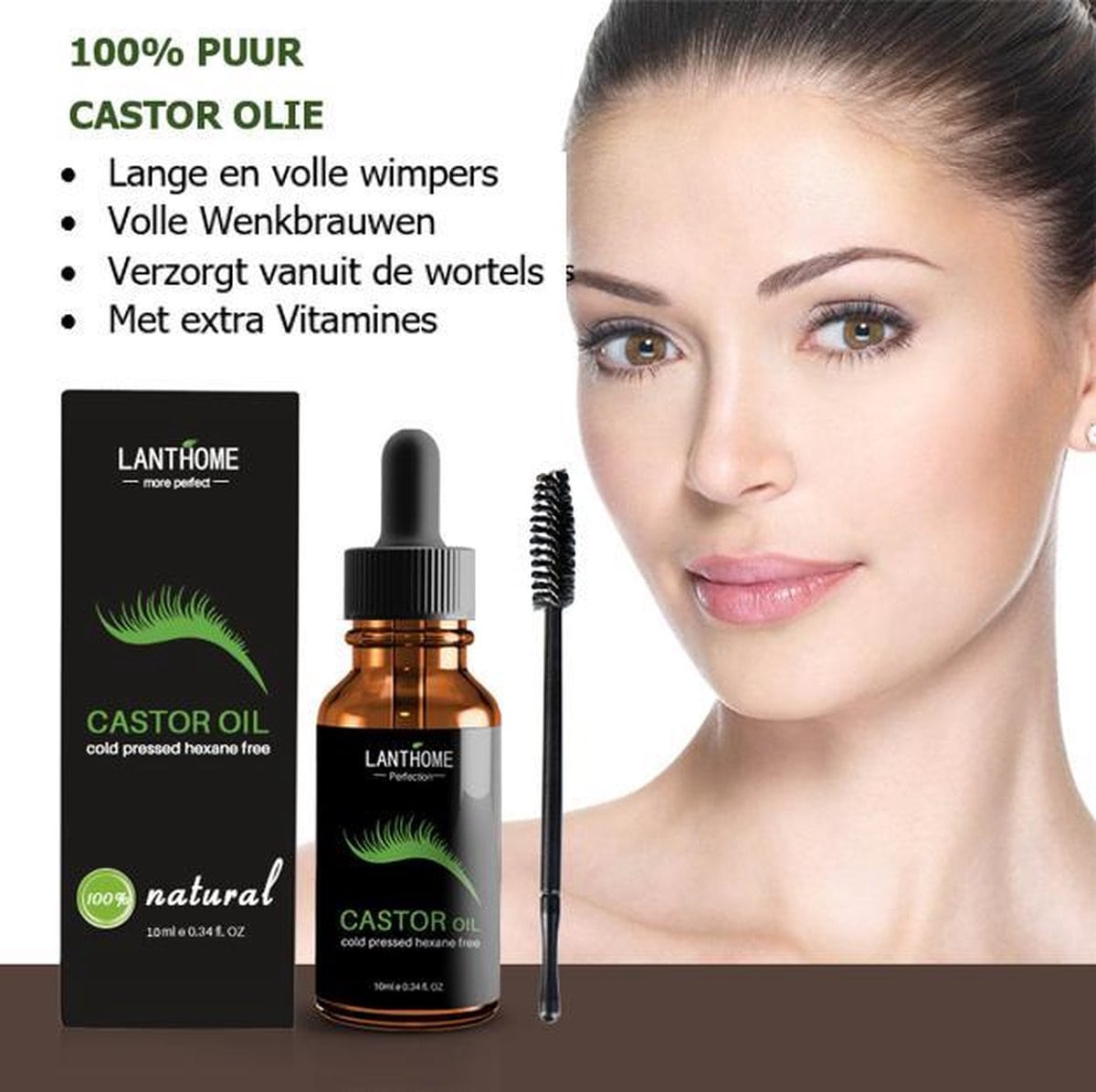 Lanthome Wimperserum - met Castor Olie