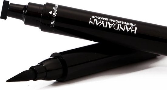 HANDAIYAN® | Eyeliner met wing stempel | Zwarte oog Stempel | 2 in 1 eyeliner | Eyeliner Tool | Wing Eyeliner | Wing Stamp | 2 stuks per verpakking